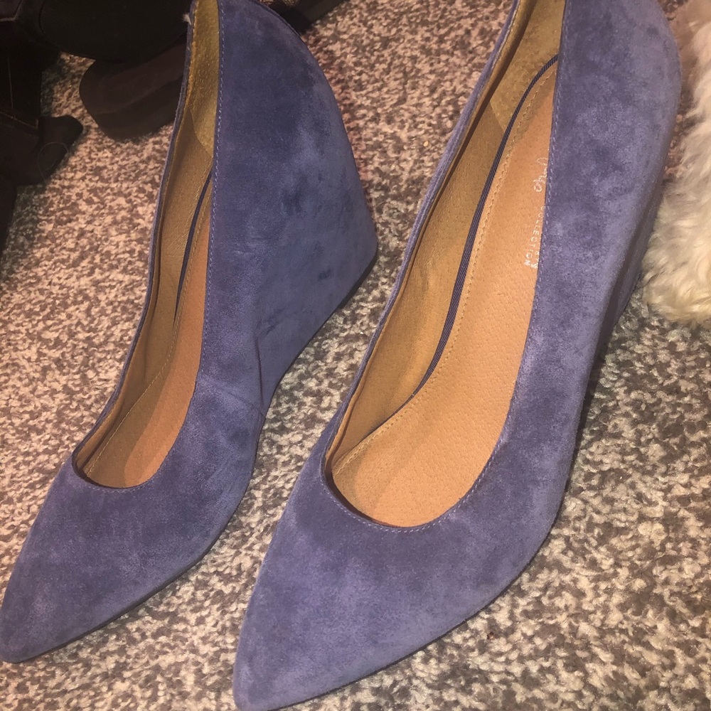 Blue wedges